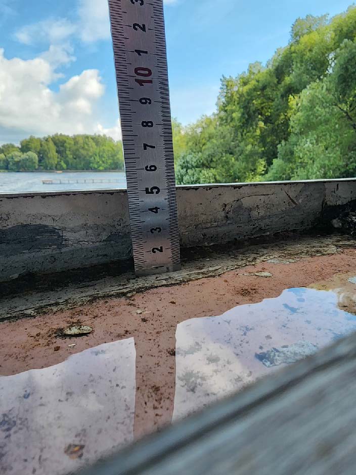 Вода на палубах